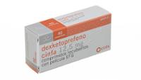 DEXKETOPROFENO CINFA 12,5 MG COMPRIMIDOS RECUBIERTOS CON PELICULA EFG