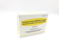 LEVOBUPIVACAINA NORMON 5 MG/ML SOLUCION INYECTABLE Y PARA PERFUSION EFG