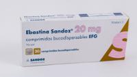 EBASTINA SANDOZ 20 MG COMPRIMIDOS BUCODISPERSABLES EFG