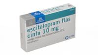 ESCITALOPRAM FLAS CINFA 10 MG COMPRIMIDOS BUCODISPERSABLES EFG