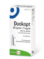 DUOKOPT 20MG/ML+5MG/ML COLIRIO EN SOLUCION