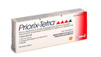 PRIORIX-TETRA POLVO Y DISOLVENTE EN JERINGA PRECARGADA PARA SOLUCION INYECTABLE
