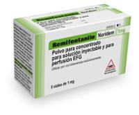 REMIFENTANILO NORIDEM 1 MG POLVO PARA CONCENTRADO PARA SOLUCION INYECTABLE Y PARA PERFUSION EFG