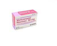 VORICONAZOL NORMON 50 MG COMPRIMIDOS RECUBIERTOS CON PELICULA EFG