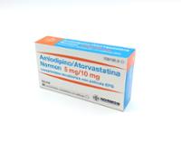 AMLODIPINO/ATORVASTATINA NORMON 5 MG/10 MG COMPRIMIDOS RECUBIERTOS CON PELICULA EFG