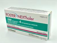 FOSTER NEXTHALER 200 MICROGRAMOS/6 MICROGRAMOS POR INHALACION POLVO PARA INHALACION
