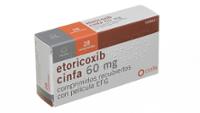 ETORICOXIB CINFA 60 MG COMPRIMIDOS RECUBIERTOS CON PELICULA EFG