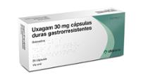 UXAGAM 30 MG CAPSULAS DURAS GASTRORRESISTENTES