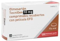 OLMESARTAN TECNIGEN 10 MG COMPRIMIDOS RECUBIERTOS CON PELICULA EFG