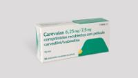 CAREVALAN 6,25 MG/7,5 MG COMPRIMIDOS RECUBIERTOS CON PELICULA