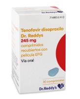 TENOFOVIR DISOPROXILO DR. REDDYS 245 MG COMPRIMIDOS RECUBIERTOS CON PELICULA EFG