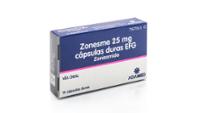 ZONESME 25 MG CAPSULAS DURAS EFG
