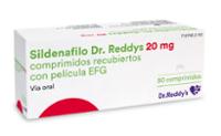 SILDENAFILO DR. REDDYS 20 MG COMPRIMIDOS RECUBIERTOS CON PELICULA EFG
