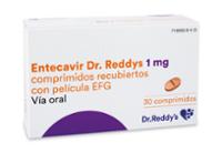 ENTECAVIR DR. REDDYS 1 MG COMPRIMDOS RECUBIERTOS CON PELICULA EFG