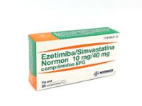 EZETIMIBA/SIMVASTATINA NORMON 10 MG/40 MG COMPRIMIDOS EFG