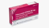 FEBUXOSTAT STADA 80 MG COMPRIMIDOS RECUBIERTOS CON PELICULA EFG
