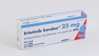 ERLOTINIB SANDOZ 25 MG COMPRIMIDOS RECUBIERTOS CON PELICULA EFG