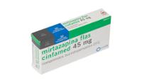 MIRTAZAPINA FLAS CINFAMED 45 MG COMPRIMIDOS BUCODISPERSABLES EFG