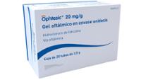 OPHTESIC 20 MG/G GEL OFTALMICO EN ENVASE UNIDOSIS