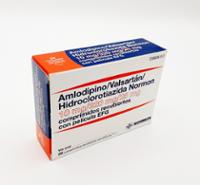AMLODIPINO/VALSARTAN/HIDROCLOROTIAZIDA NORMON 10 MG/320 MG/25 MG COMPRIMIDOS RECUBIERTOS CON PELICULA EFG