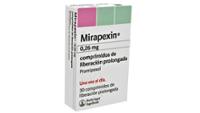 MIRAPEXIN 0,26 mg COMPRIMIDOS DE LIBERACION PROLONGADA